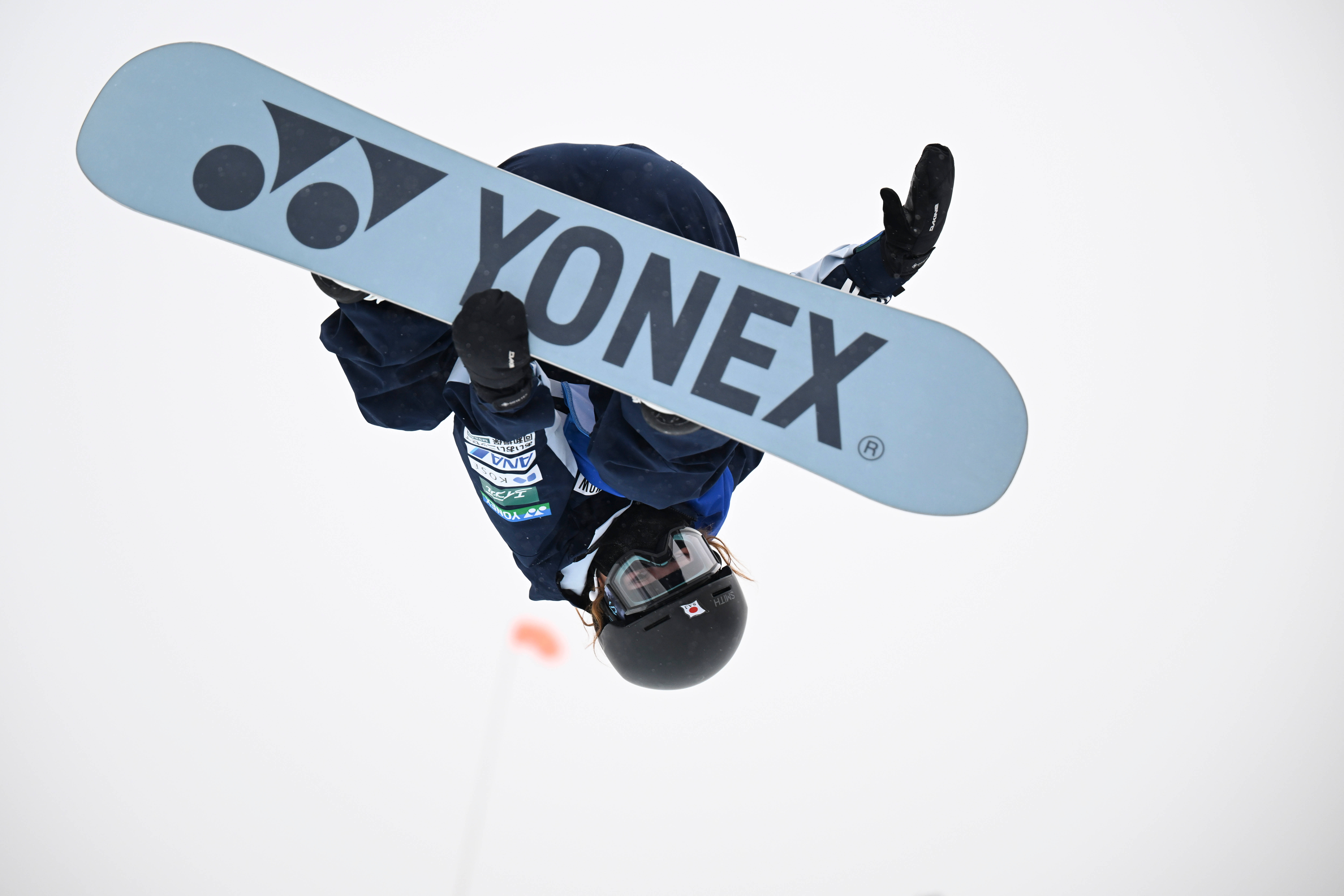 （体育）单板滑雪——U型场地技巧世界杯：蔡雪桐获季军