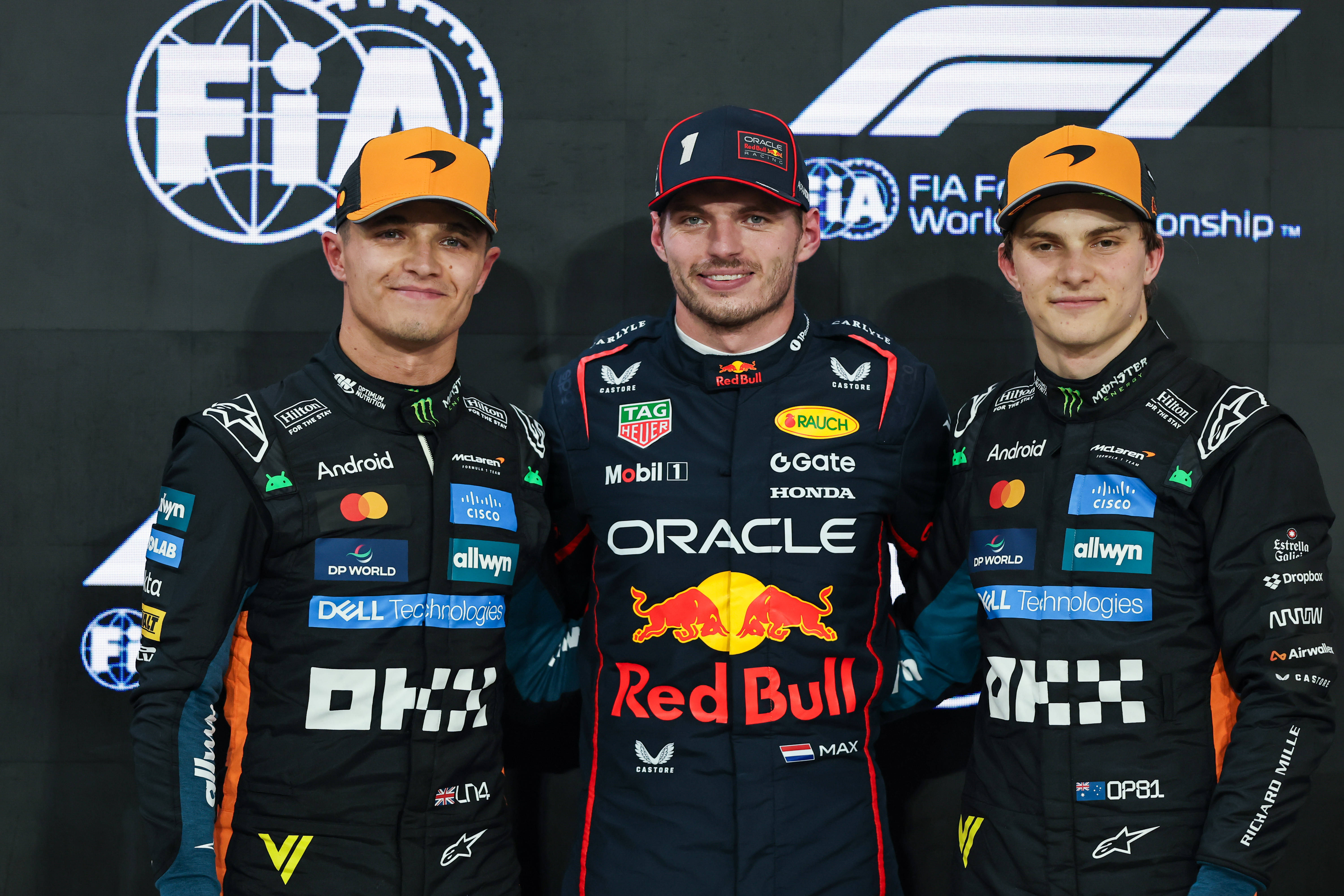 （体育）赛车——F1阿布扎比大奖赛排位赛：维斯塔潘夺得杆位